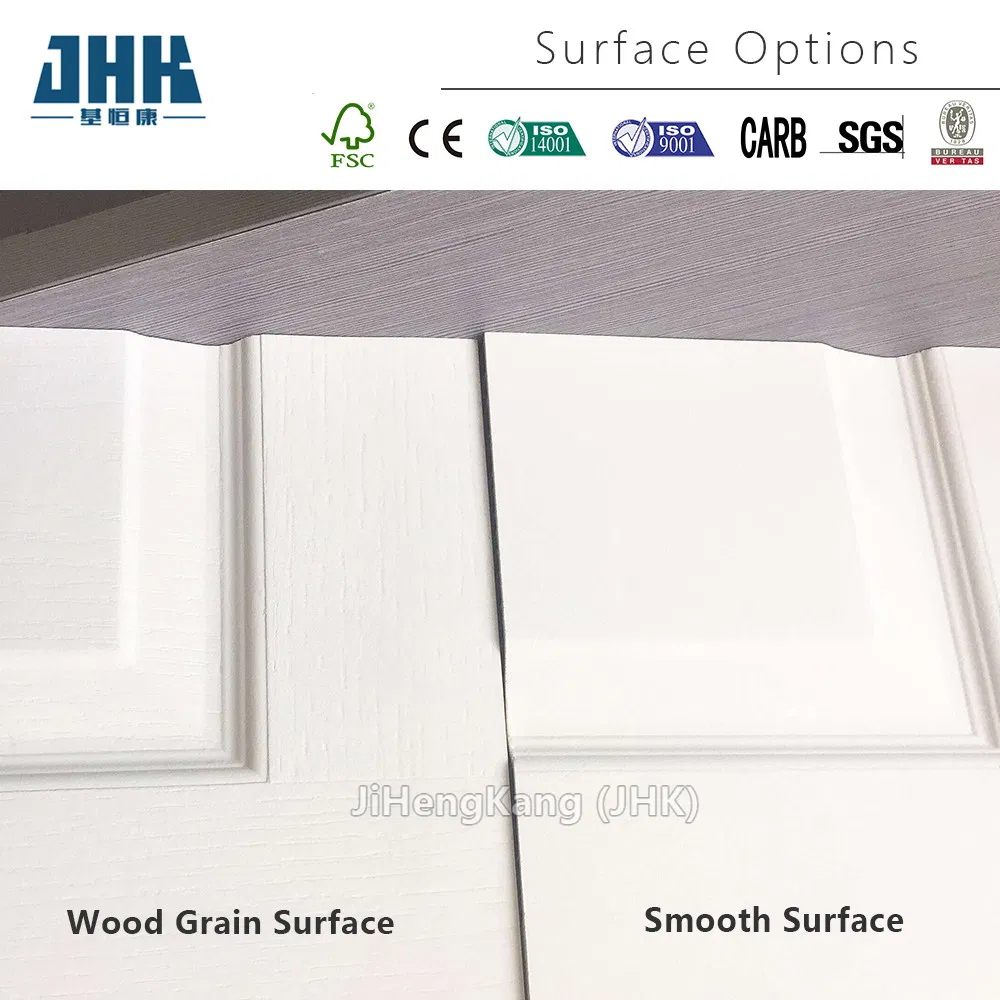 Jhk White Primer Moulding Plain White Door Skin