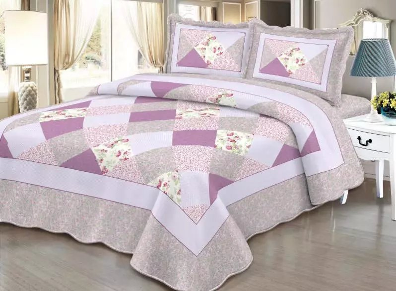 Lightweight 3 Piece Oversized Coverlet Set Bedspread Bed Cover Set