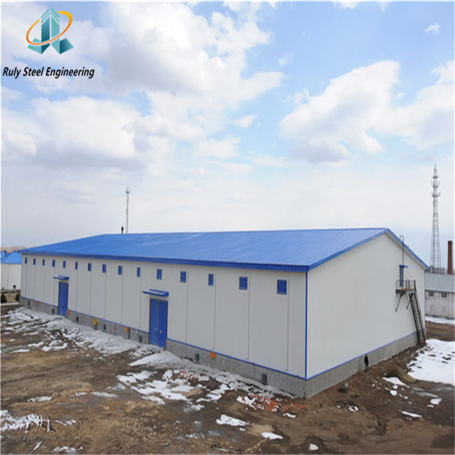 Single Sheet Roof Asia Standard Prefab Industry Steel Structure Building Metal Warehouse