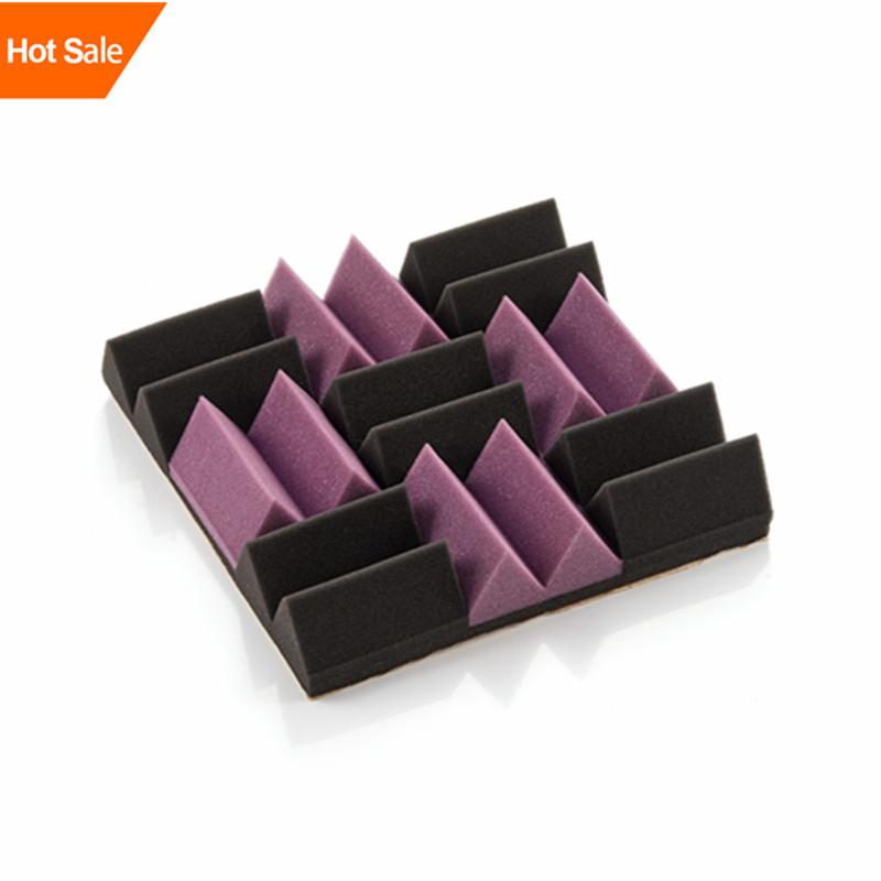 Eco-Friendly Strong Adhesive Wedge Shape Soundproof Foam