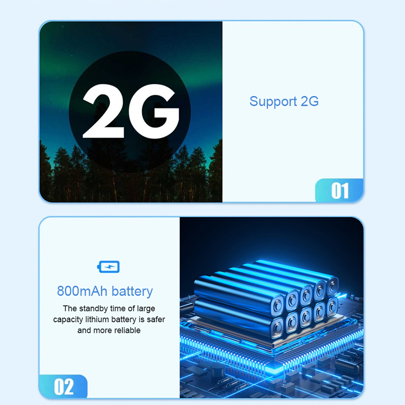 Кнопочный телефон VK-F022X, 1.77 дюйма, 2G