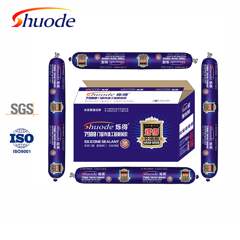 Water Based Silicone Sealant for Glass and Wood Neutral Sausage Adhesive