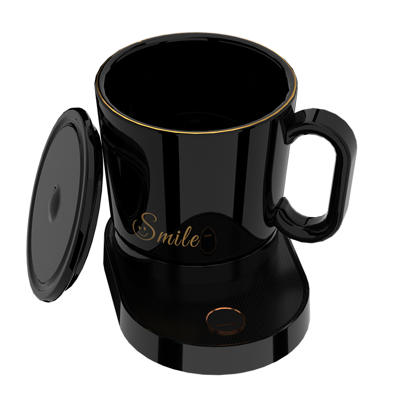 Smart USB Gravity Sensor Switch 55 Degree Electric Cup Warmer Automatic Self Stirring Portable Coffee Mug Warmer for Home Office Desk