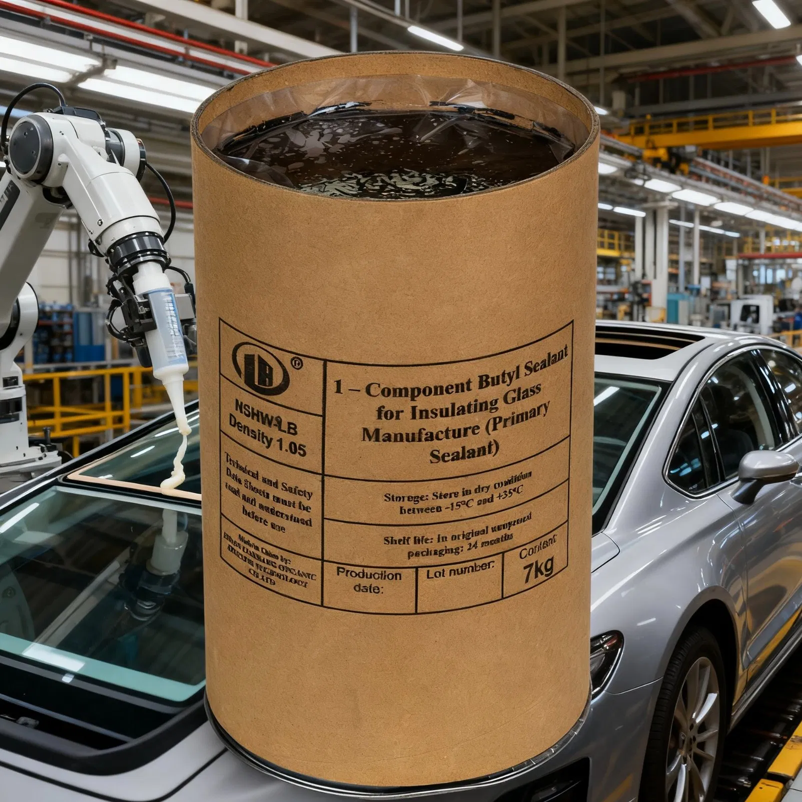 Premium Butyl Hot Melt Sealant for All-Tape Uses