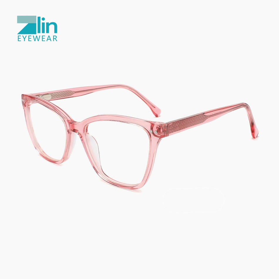 New Arrive Ready to Stock Retro Acetate Optical Frames Glasses Women Eyeglasses Frames