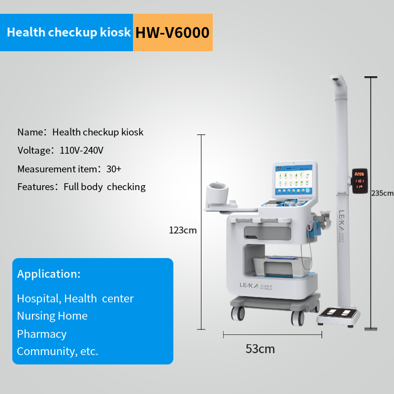 New Pharmacy BMI Body Analyzer Health Diagnosis Machine
