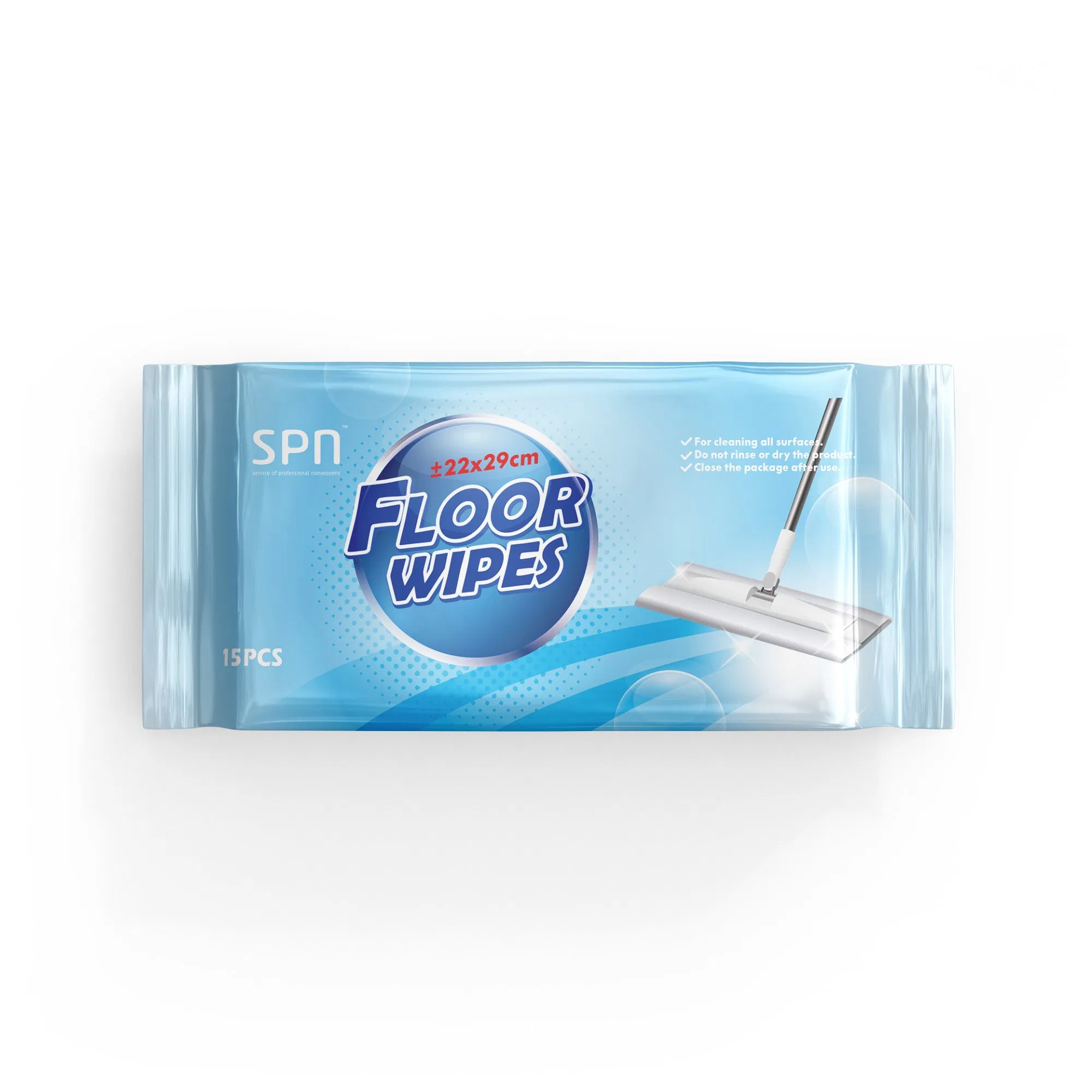 Special Nonwovens Glass & Surface pH Balanced Disinfectant Soft Economic Household Cleaning Cloth Dry Duster Floor Wipes