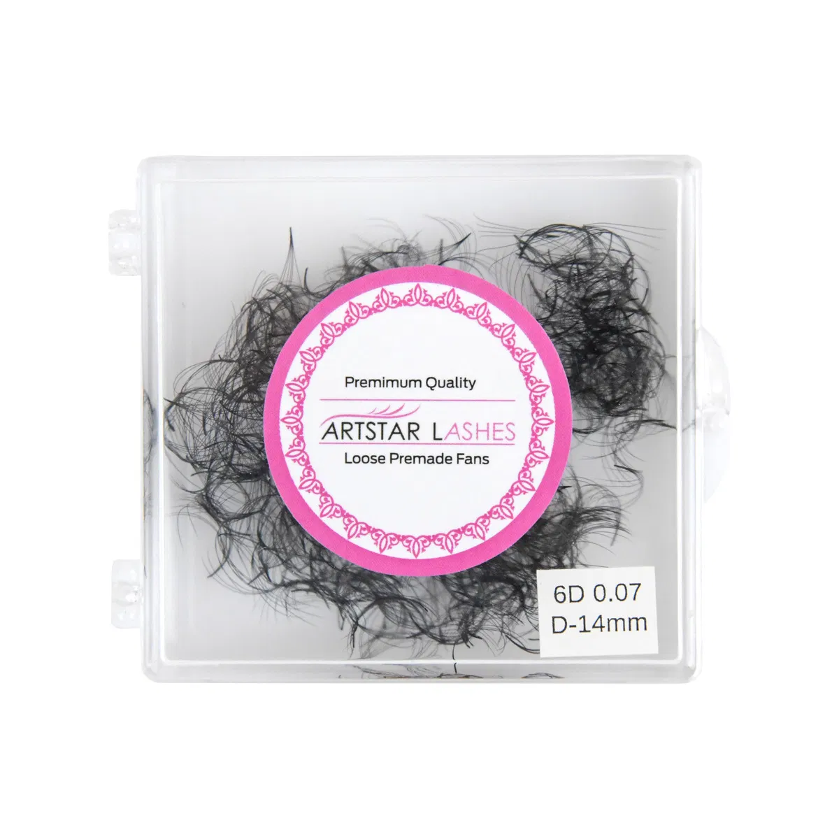 Loose Short Stem Handmade Premade Lash Extension Loose Fans