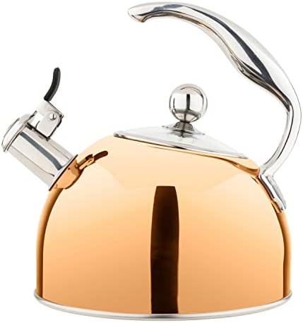 Whistling Water Kettle Tea Kettle Gas Induction Stovetop Material New Latest Design Glass Lid