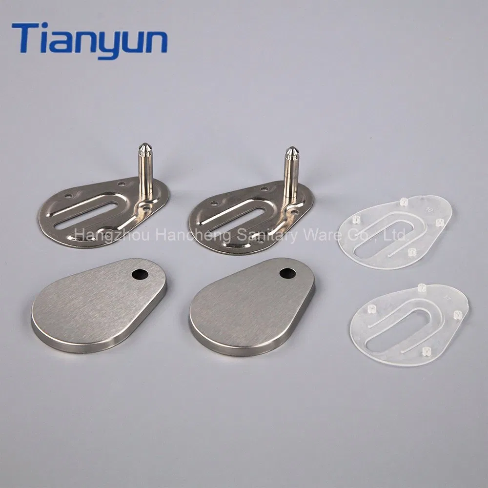 Custom 45mm 50mm 55mm 60mm Stainless Steel Toilet Seat Cover Fittings Set Pozi Screw
