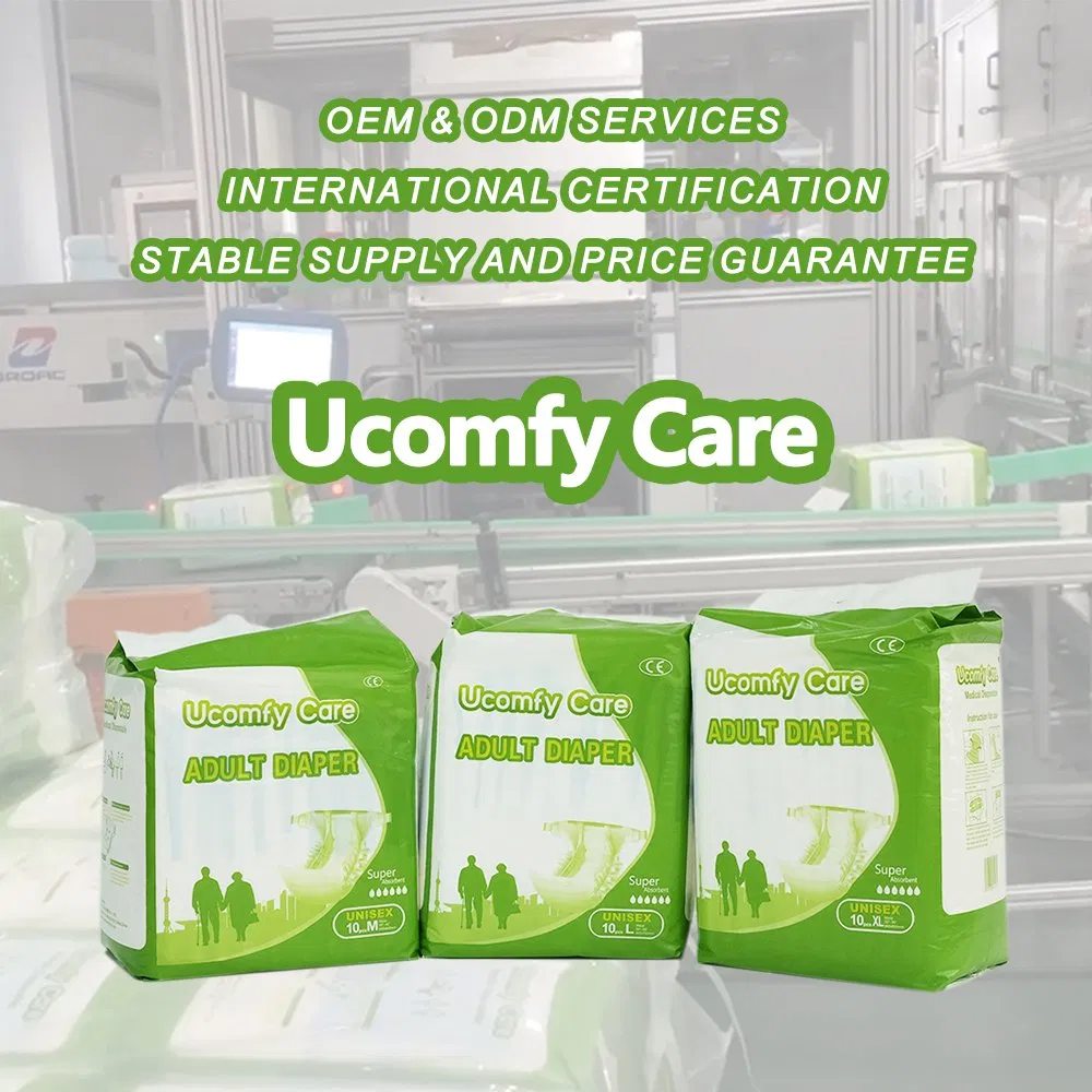 OEM Factory Wholesale Unisex Disposable Adult Diaper