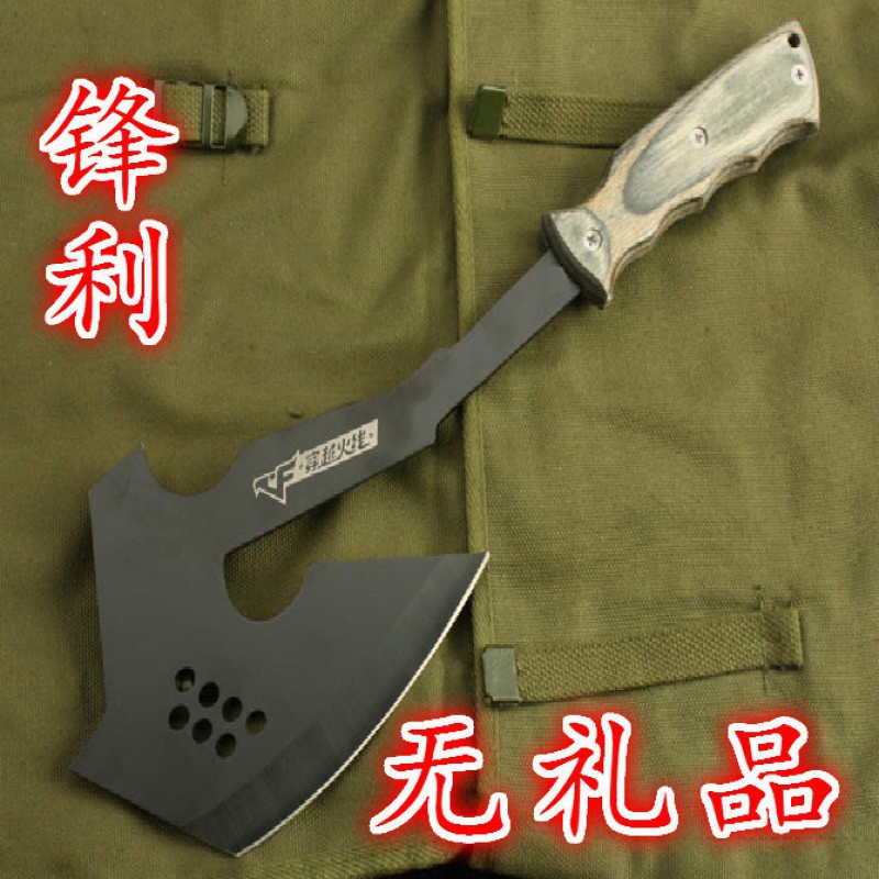 Ultimate Outdoor Survival Axe: Crossfire Multi-Functional Tool for Adventures