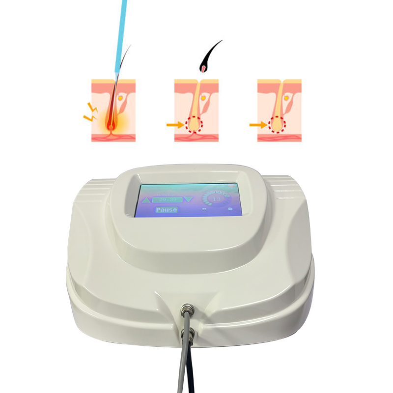 Apilus Portable Salon Electrolysis Hair Removal Machine Face&Body Beauty & Personal Care Product Free 100 Needles