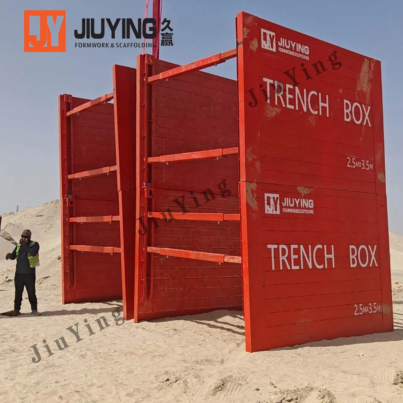 Heavy-Duty Trench Box Shoring Solutions for Safe Excavation