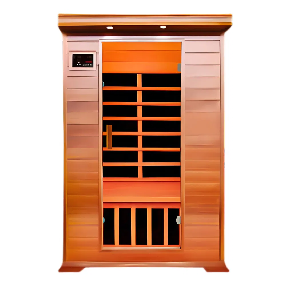 Dry Sauna 4 Person Low Emf Carbon Panel Infrared Sauna Room
