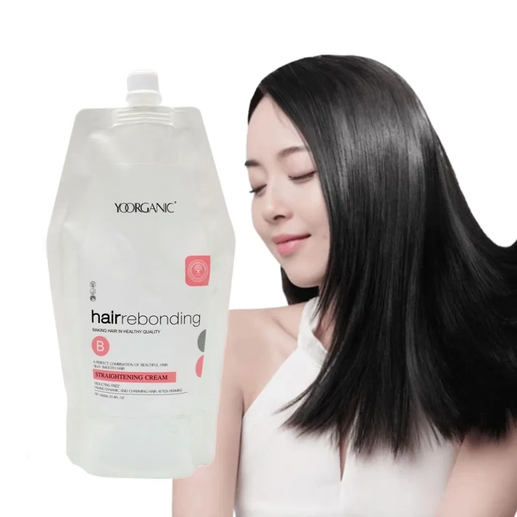 Wholesale Price Protein Brazil Keratin Professional Perm Lotion Rebonding Cream Hair Straightening