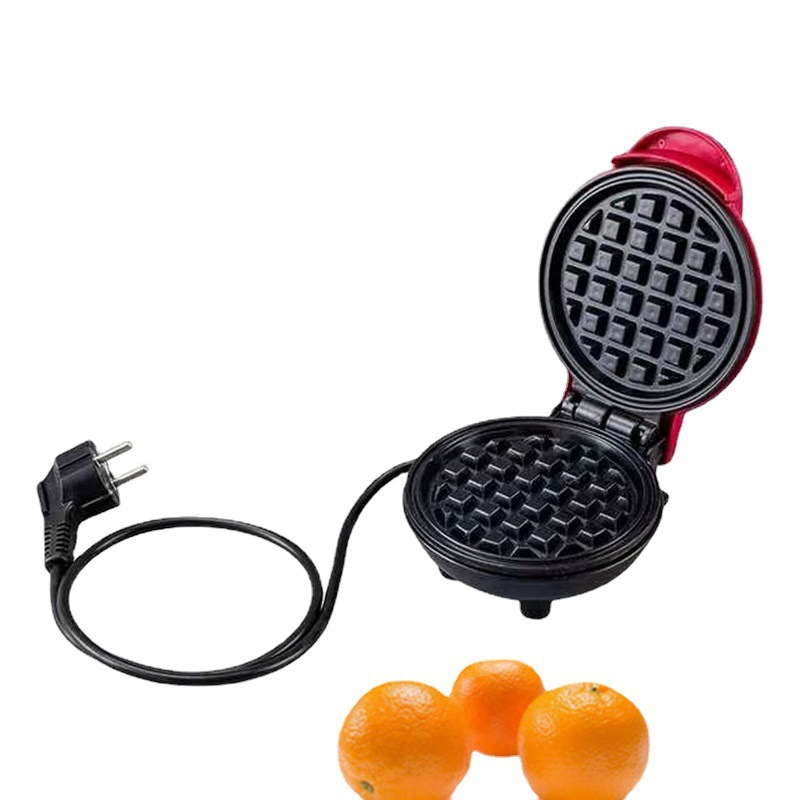 Mini Maker for Individual Waffles with Easy to Clean, Non-Stick Surfaces