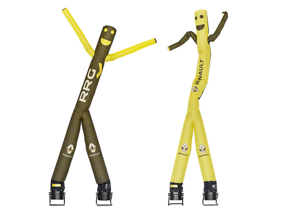 Boyan Advertising Inflatable Mascot, Waving Hand Welcome Air Dancer Two Legs Design