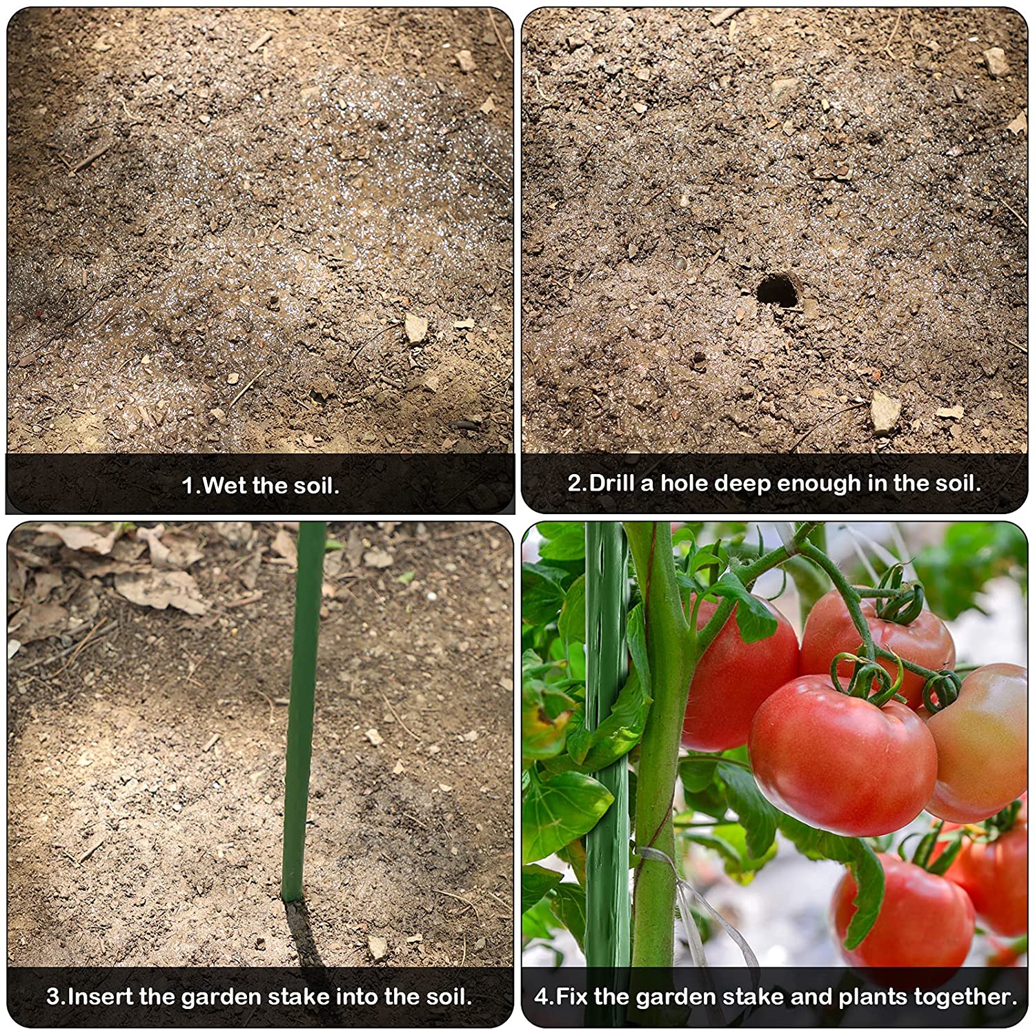 Подставка для растений садовая металлопластик 11 мм