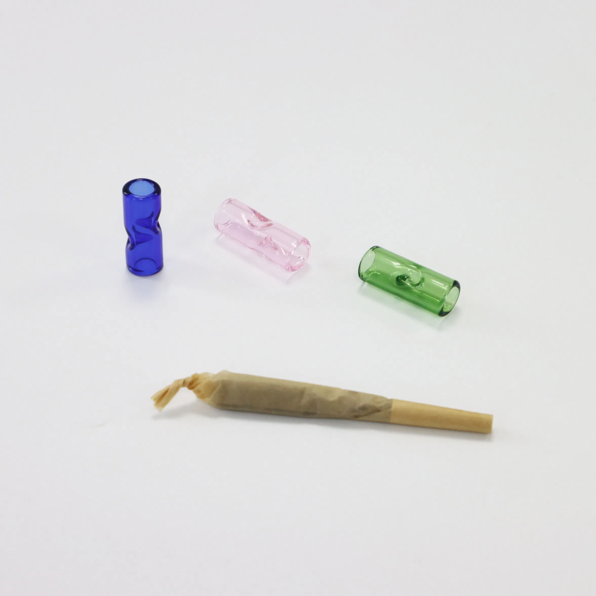 Factory Price 6mm 8mm 10mm 12mm Custom Shapes Glass Filter Tip for Pre Roll Cone