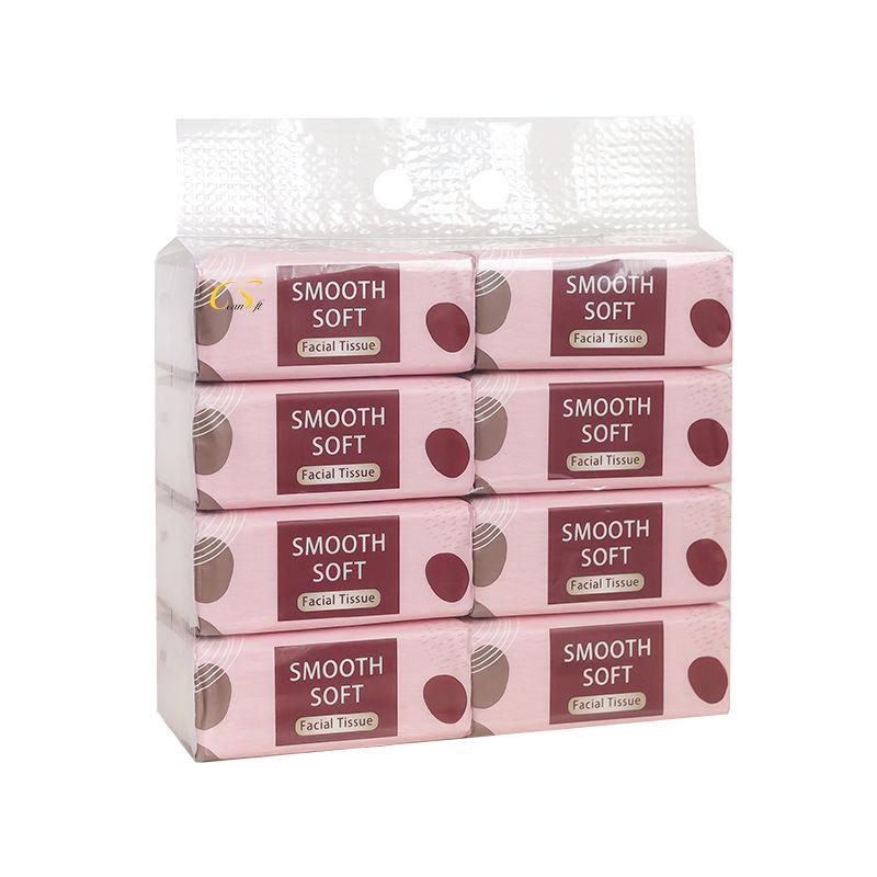 High Quality Ultra Soft Pure Virgin Wood Pulp Factory Wholesale Facial Tissue