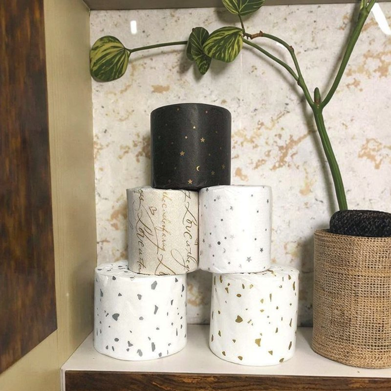 2/3/4 Ply Toilet Roll Customized Bathroom Facial Paper Towel Bamboo Tissue OEM