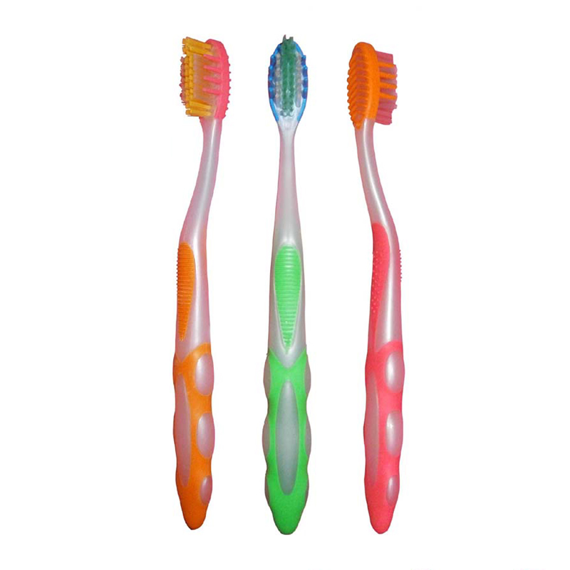 1PC Wholesale Custom Adult Travel Home Hotel Plastic Soft Bristle Home Use Toothbrush