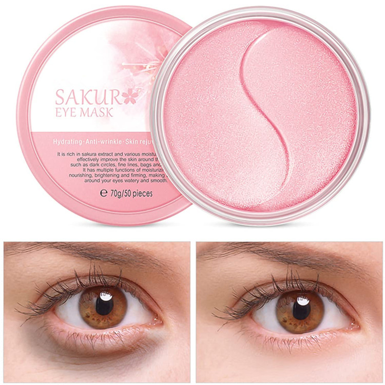 Private Label Hydrating Anti-Wrinkle Skin Rejuvenation Eye Mask