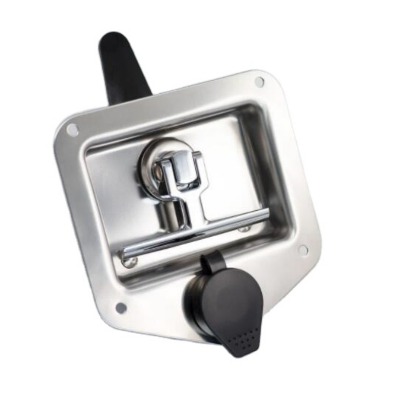 Yh8095 Stainless Steel Trailer Storage Toolbox with T Paddle Lock Latch