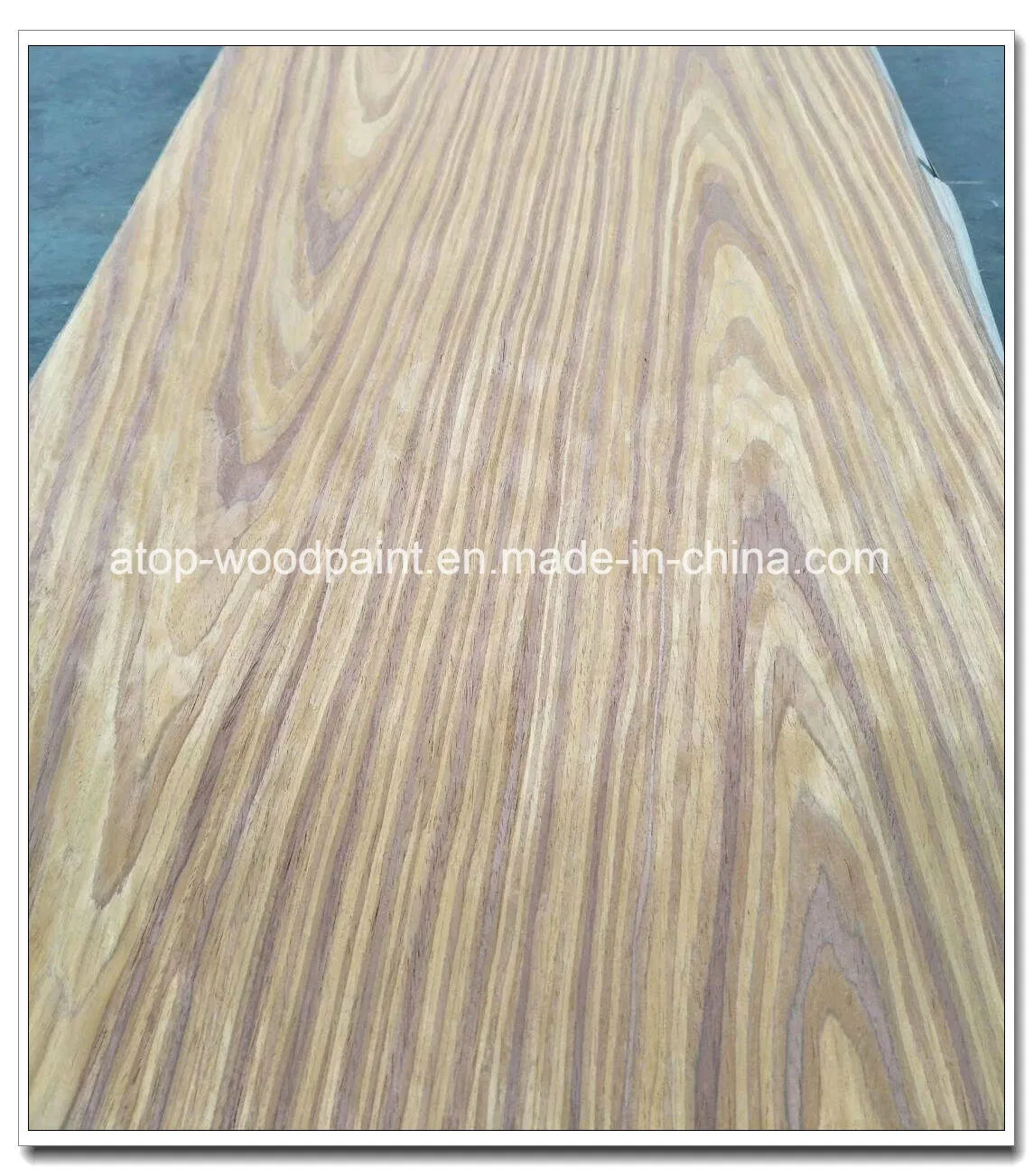 Burma Teak Wood Engineered Veneer Reconstituted Veneers