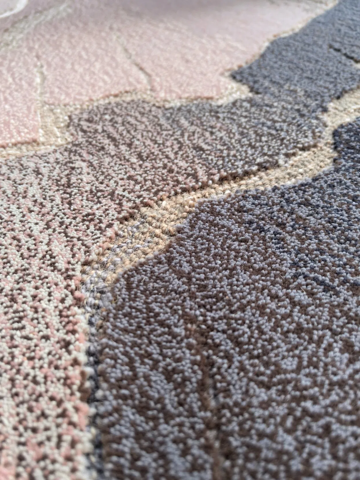 Home Decoration Wool Silk Viscose Cotton Handmade Home Living Room Hotel Area Hand Tufted Rug Carpet