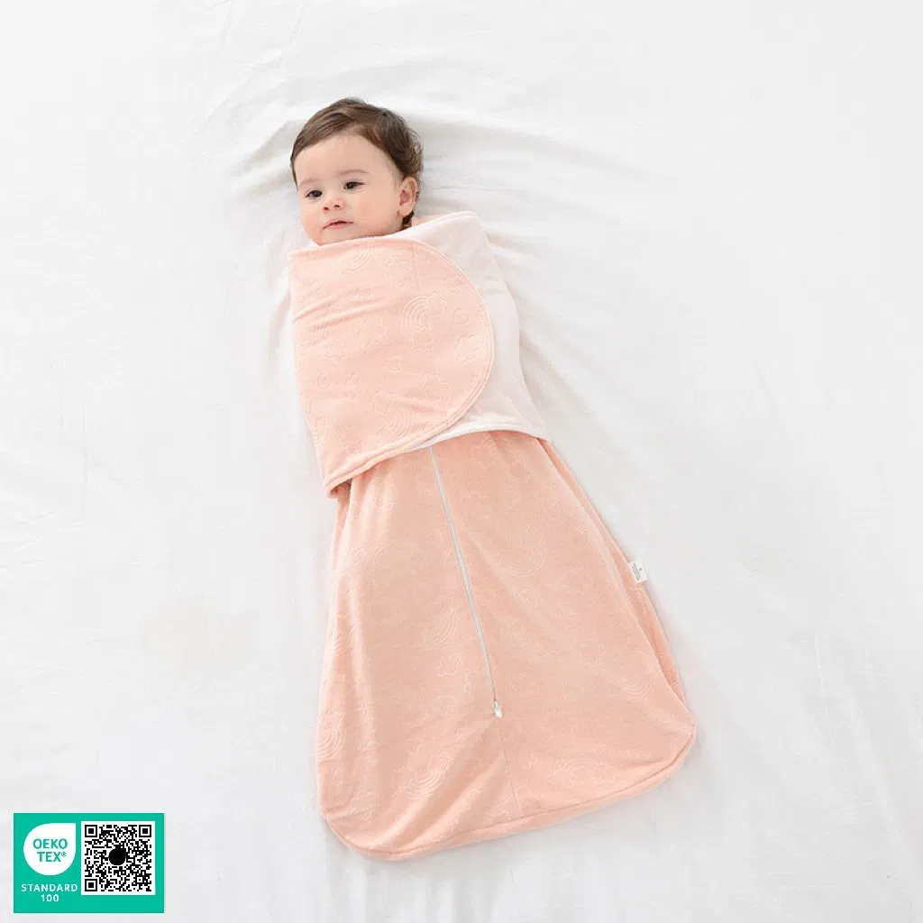 Factory Wholesale Price Bamboo Fabric Wrapped Anti Kick Sleeping Bag for Baby