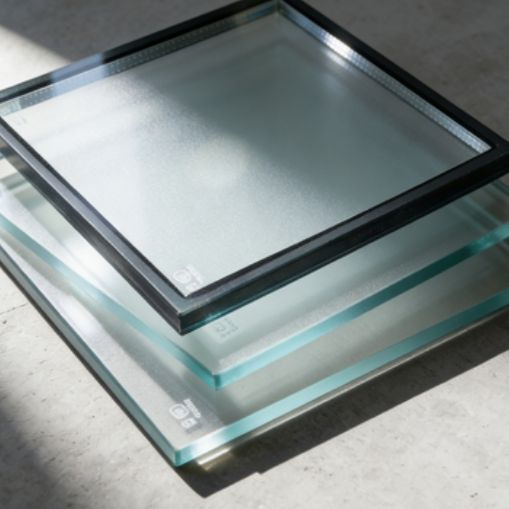 Ultra-Clear Frosted Insulated Glass for Office Partitions