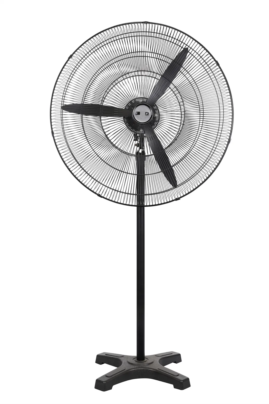 26 Industrial Stand Fan Straight Pipe/Round Base Plastic