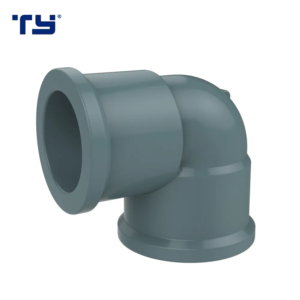 Reducing Elbow PVC Plastic Plumbing Pipe Fittings NBR5648/ BS 4346 DIN