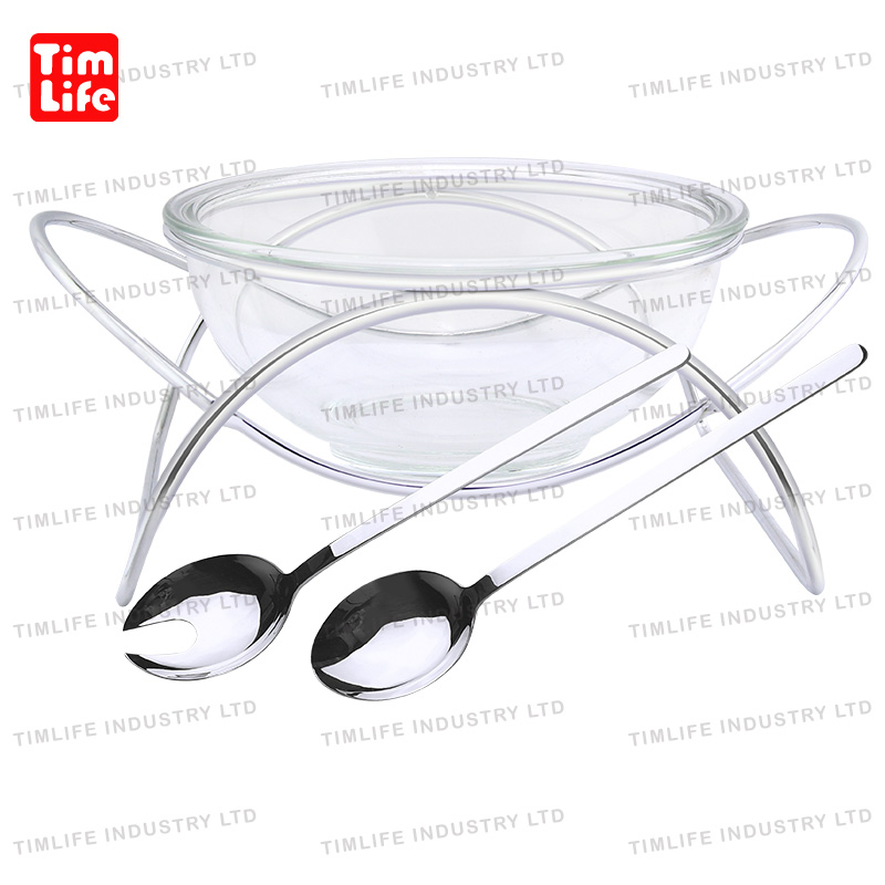 Double Glass Chafing Dish Buffet Food Warmer Warmer for Food