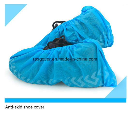 Disposable PP Non Woven Anti-Skid Shoe Cover