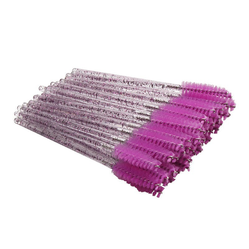 Mt Lashes 50 Pack Wholesale Mascara Wands Disposable Eyelash Eyebrow Brushes Applicator Makeup Cosmetic Brush for Eyelash Extensions Lash Brush