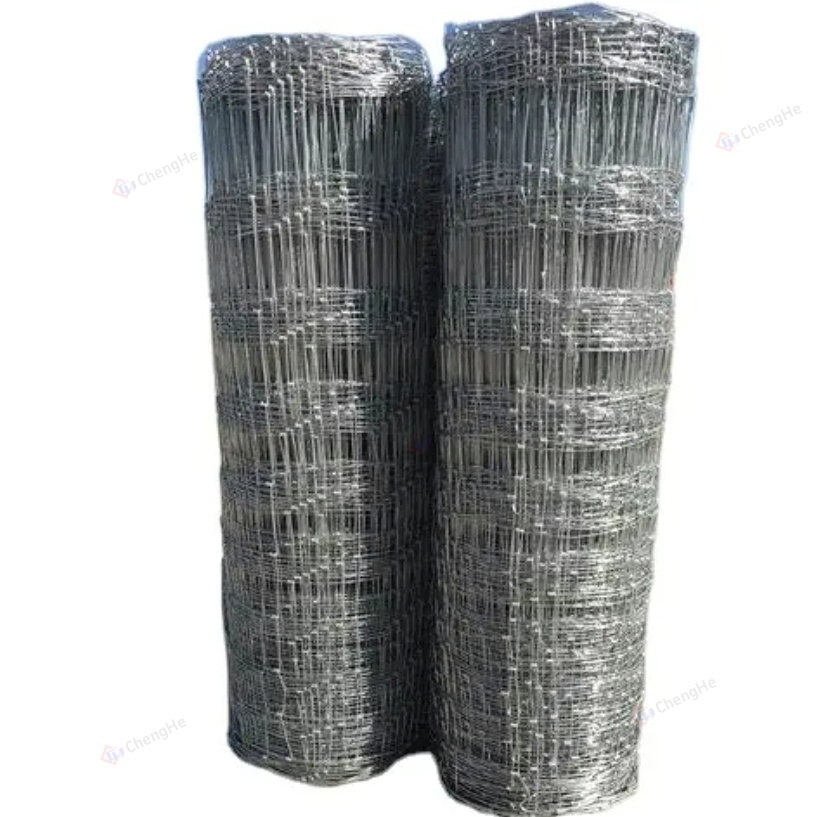 Premium Galvanized Field Fence Roll Cattle Fence Sheep Fence Horse Fence Mesh Farm Fence for Livestock