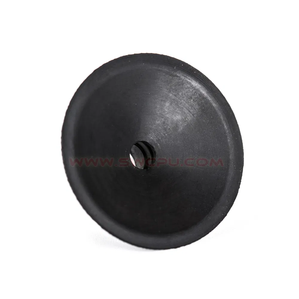 Quality Assurance Metal Threaded Soft Rubber Suction Cup