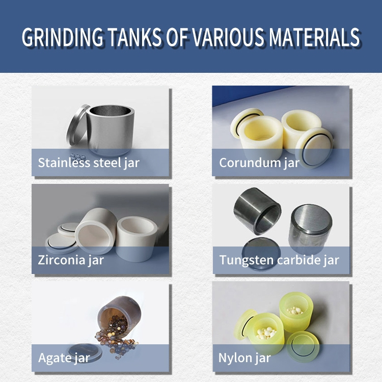 Samy Sqm-4L Desktop Planetary Ball Mill, 1600rpm, Submicron Grinding Laboratory-Specific Equipment