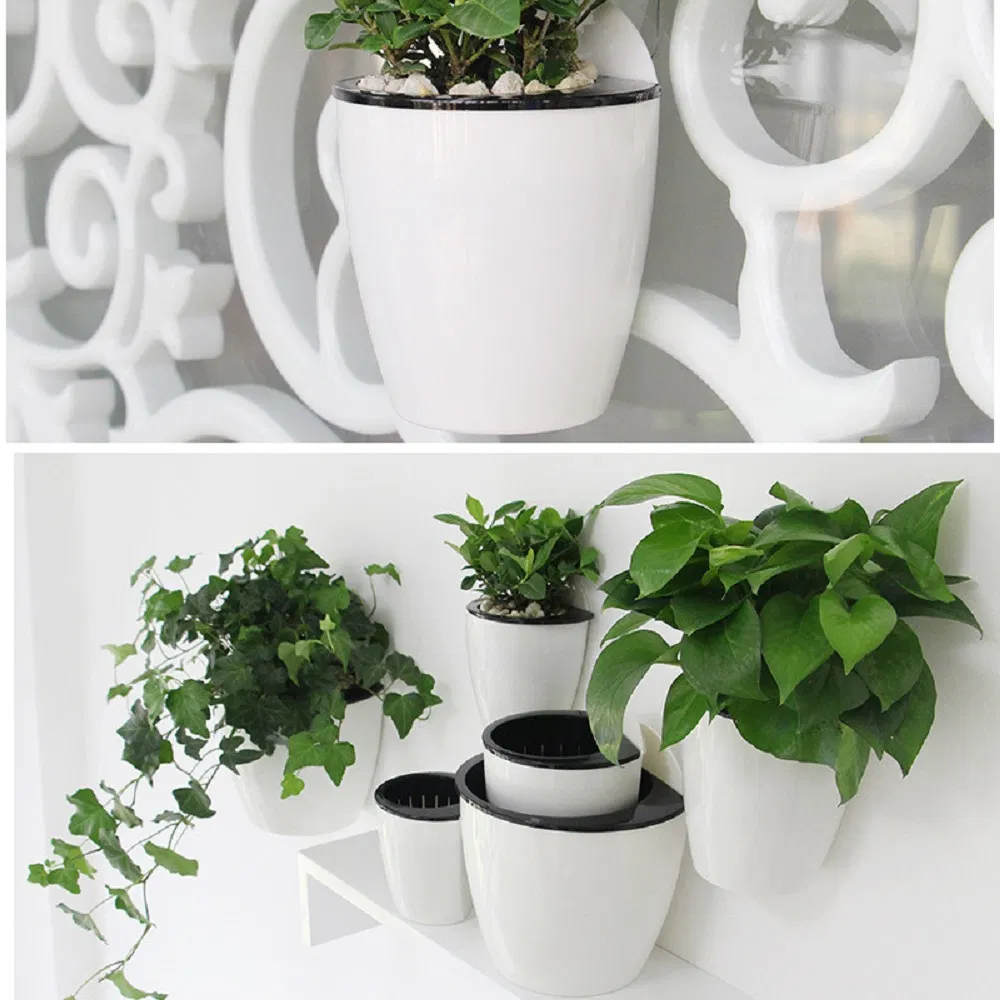 Set of 3 Wall Hanging Planter Water Plant Flower Pots Esg17467