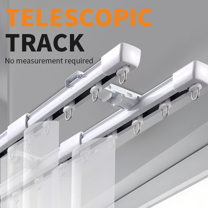 Manufacturer of Top/Side Mounted Silent Retractable Curtain Tracks for Best-Selling Hotel Windows