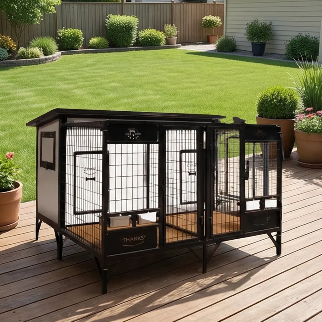 Factory Wholesale Wooden Dog House Waterproof and Windproof Price Discount