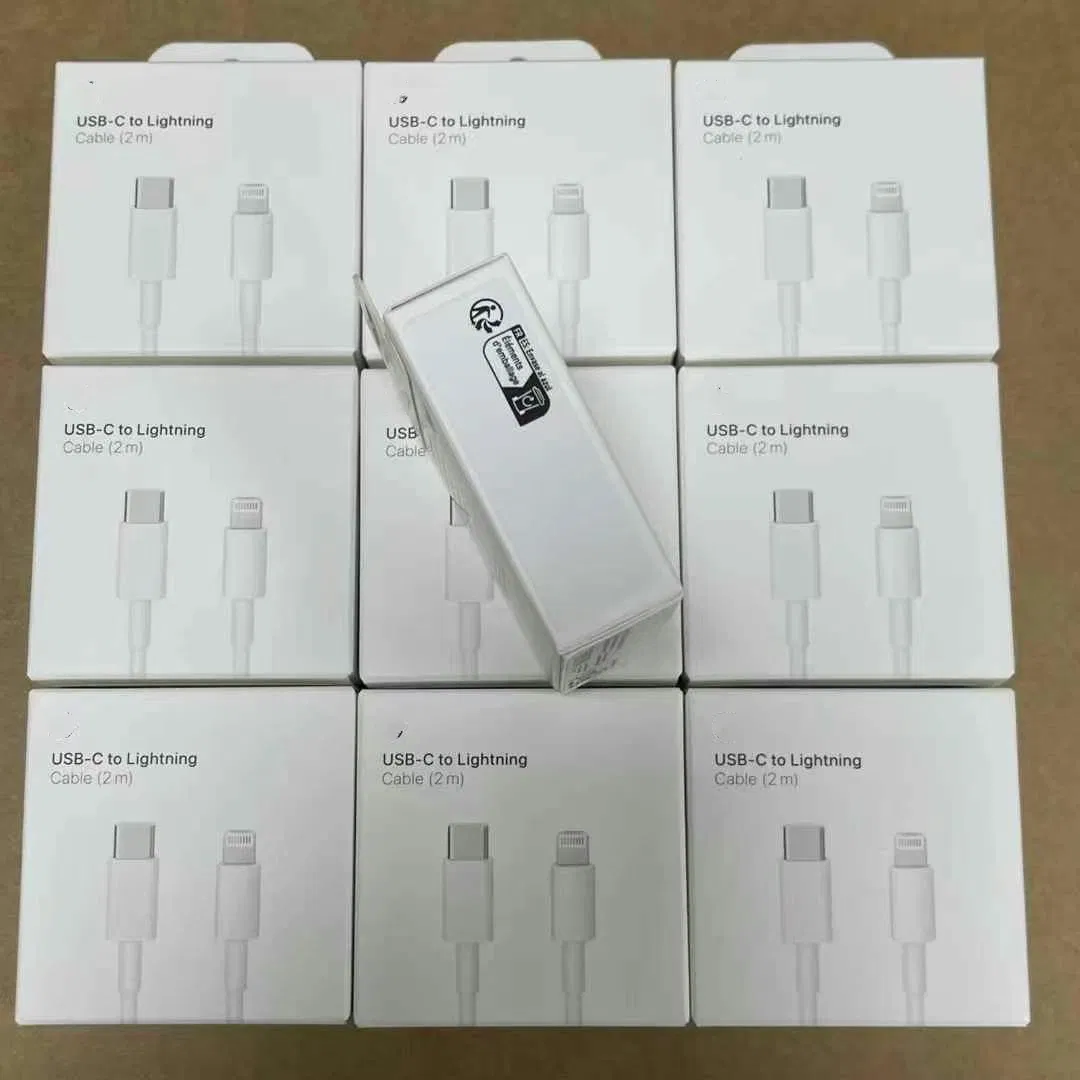 1m 2m Phone Charging Cable Lightning to Type C USB C Cable Fast Charging