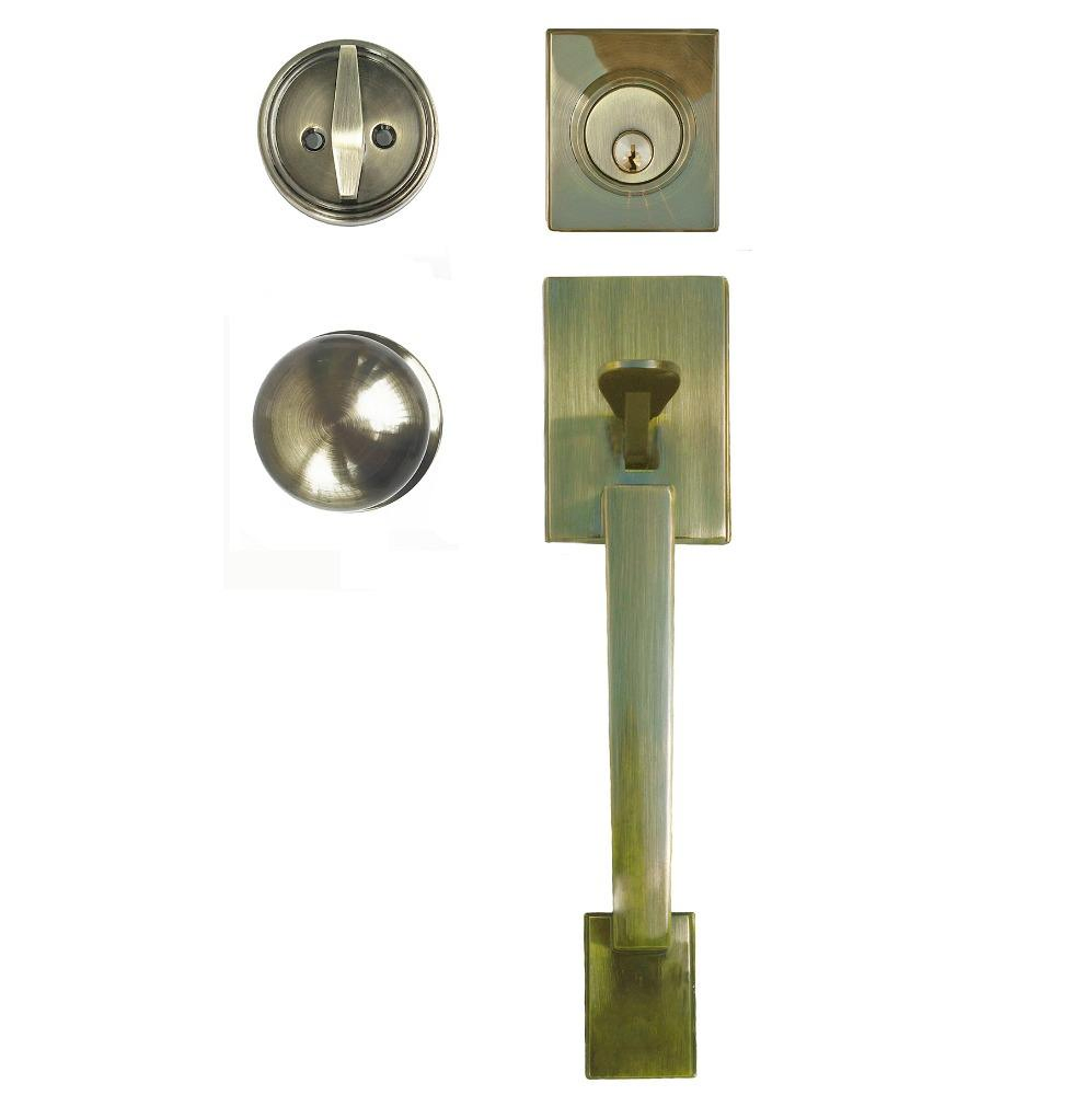 Private Villas Morden Luxury Style Handleset Lock, Zinc Alloy Handle Door Lock