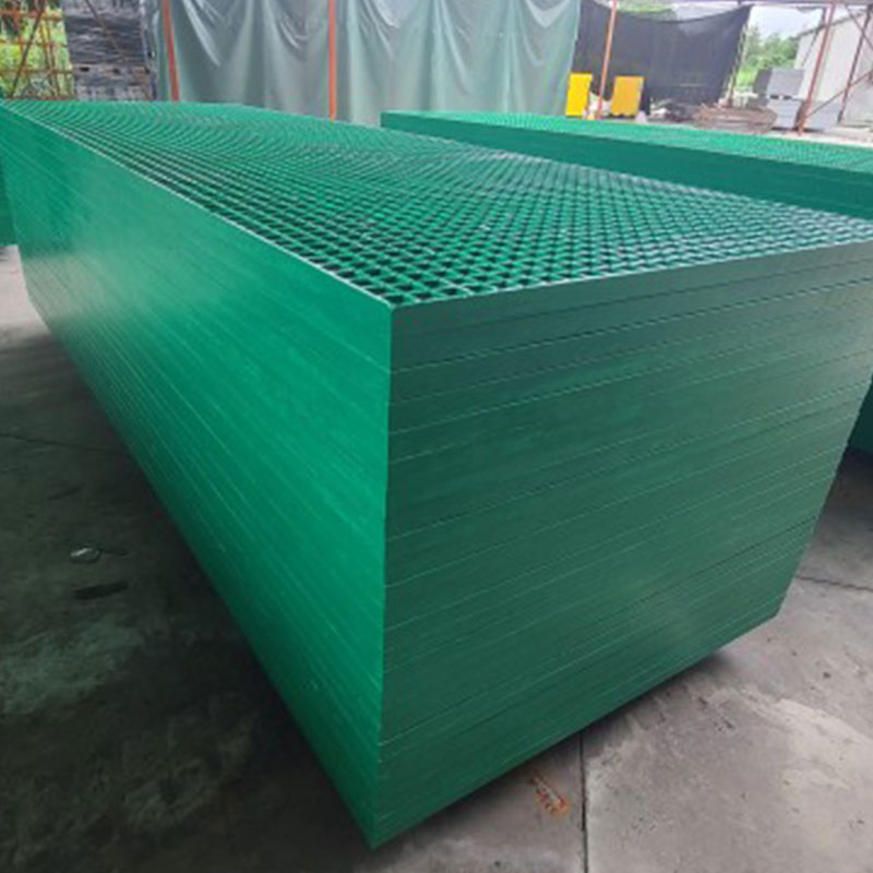 M4030 Fiber-Reinforced Grating: Lightweight and Strong Various Uses Custom Size Mini Mesh Molded Slip-Resistant Non-Conductive Corrosion-Resistant FRP Grating