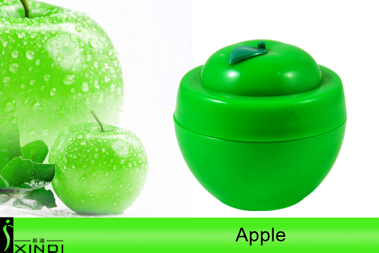 Cute Fruit Apple Shape Organic Vitamin E Lip Balm