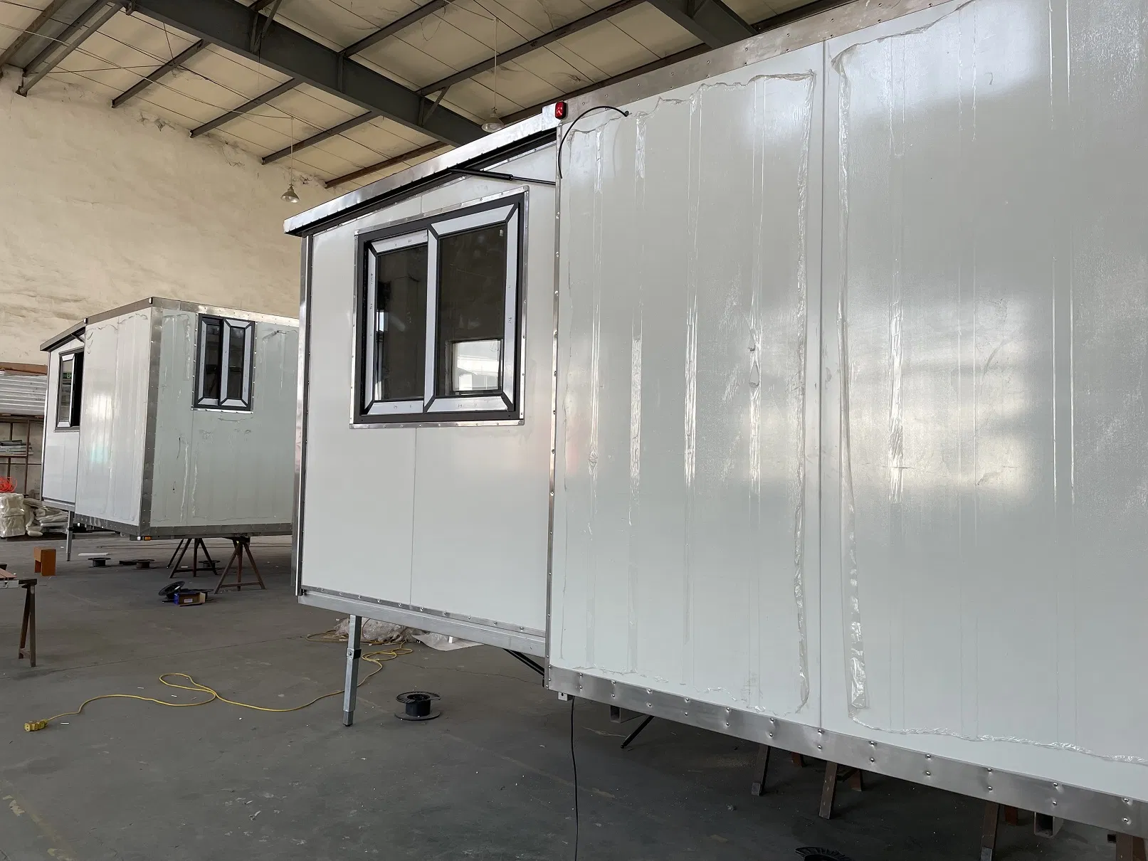 Light Gauge Steel Material Prefabricated Dome Tiny House on Trailer Wheels