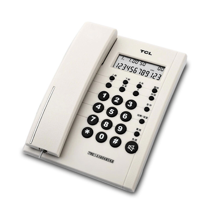 Hotel IP Phone Desktop IP Phone with 2 SIP Account LCD Display